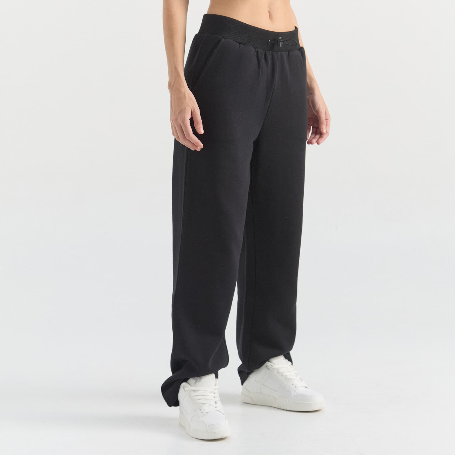 Pantalón jogger stream mujer negro Atomik